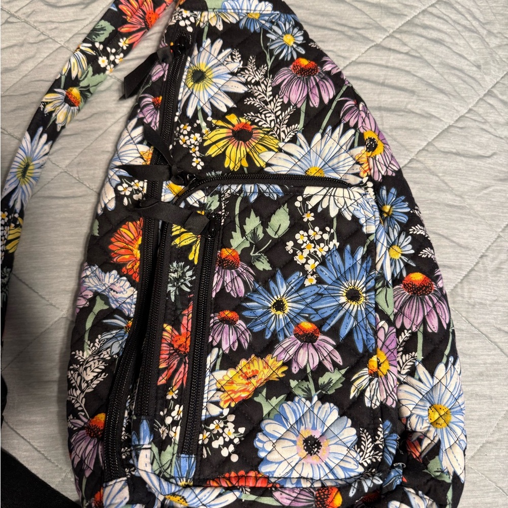 Vera Bradley Floral Print Ripstop Slingback -Never used